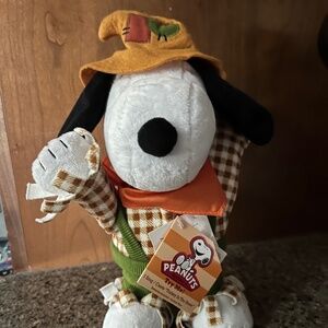 Snoopy Dancing Scarecrow